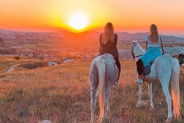 Sunset Horseback Ride Through Cappadocia’s Rose and Red Valleys