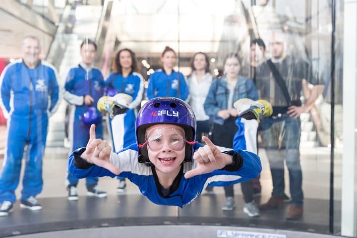 iFLY Milton Keynes: Indoor Skydiving — Two Flights, Certificate, and Instructor-Led Freefall photo 3