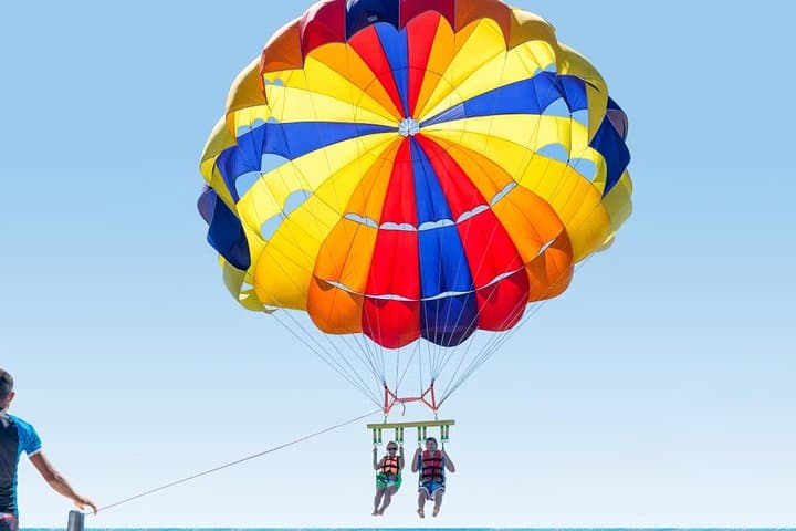 Soar Above Hurghada: Parasailing Over the Red Sea's Coral Gardens photo 5
