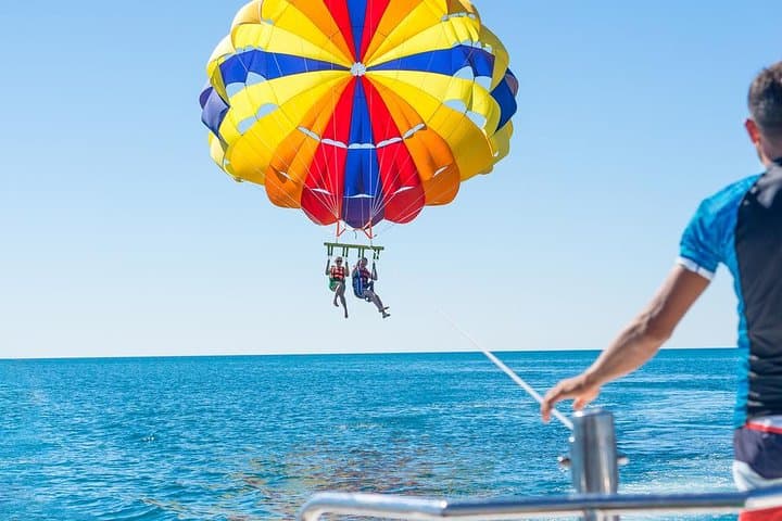 Soar Above Hurghada: Parasailing Over the Red Sea's Coral Gardens photo 6
