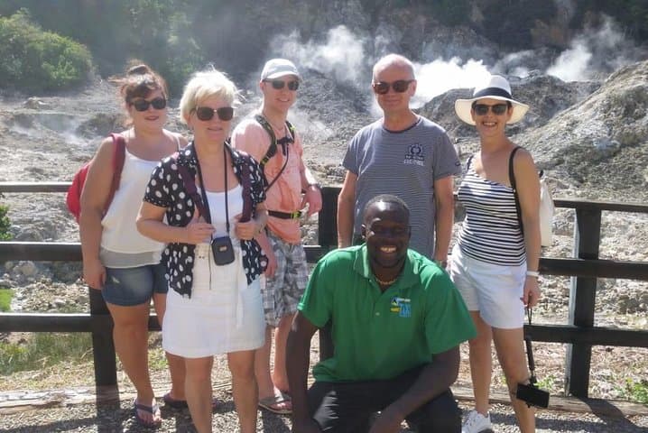Soufrière Day Tour: Volcano, Twin Pitons, Diamond Falls & Mud Bath