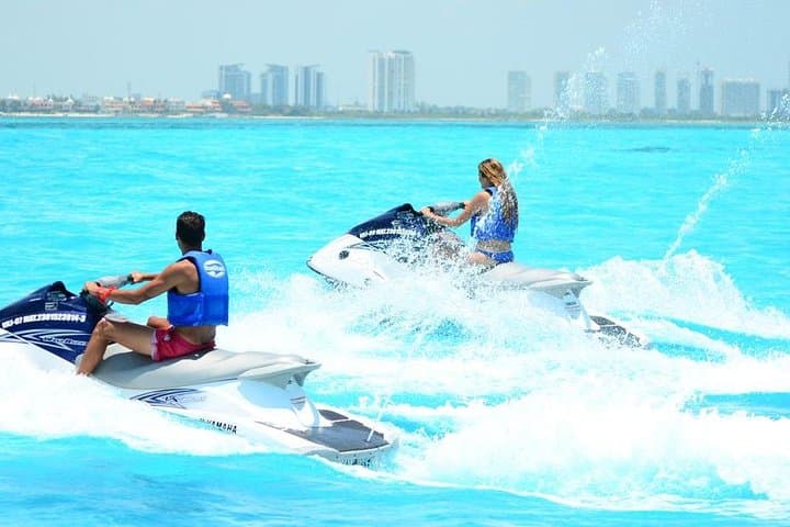 High-Speed Jet Ski Rentals in Cancún's Nichupté Lagoon photo 2