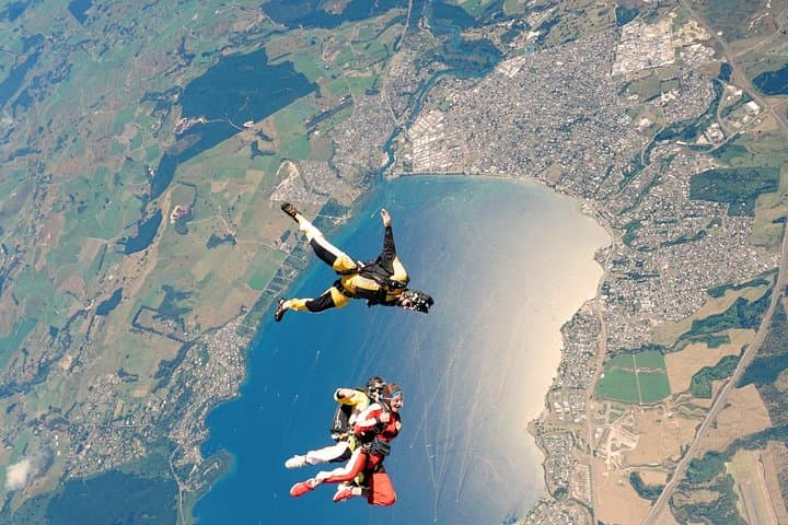 Lake Taupo 12,000-Foot Tandem Skydiving — Freefall Over New Zealand's Central Plateau photo 3