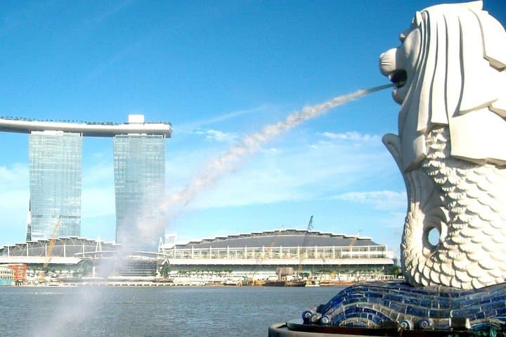 Singapore City Tour & Gardens by the Bay: Cloud Forest, Flower Dome and Jurassic World