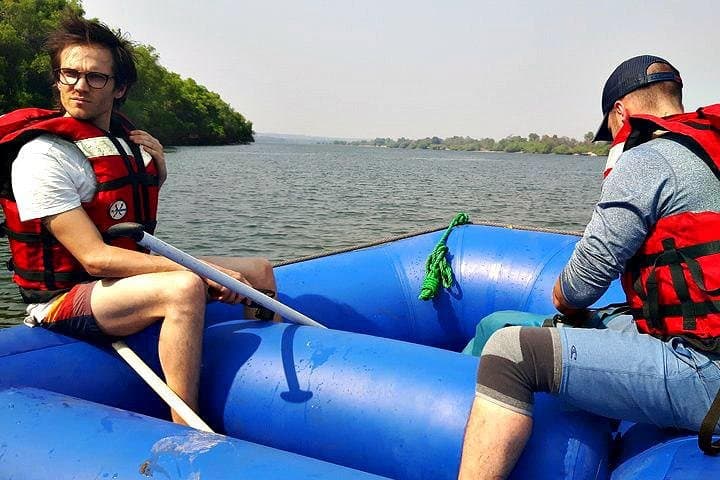 Upper Zambezi Raft Float: Gentle Wildlife Cruise from Livingstone