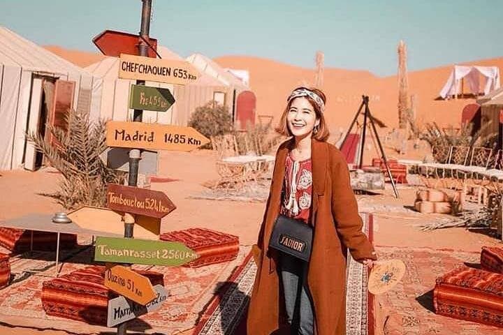 Fez to Merzouga Overnight Luxury Desert Trip — Camel Trek & Erg Chebbi Camp photo 1