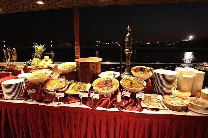New Dubai Canal Dhow Dinner Cruise — Buffet Cruise Near Burj Khalifa photo 4
