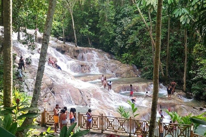 Climb Dunn's River Falls: Private Ocho Rios Excursion & River Swim photo 5