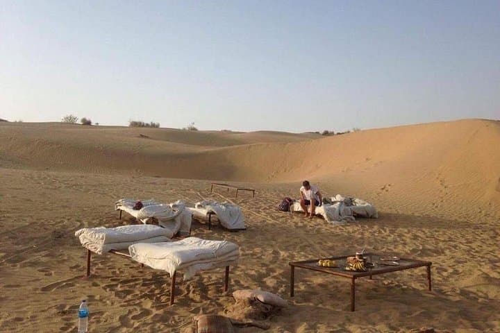 Sleep on Private Sand Dunes Near Jaisalmer: Overnight Non‑Touristic Desert Camp photo 1
