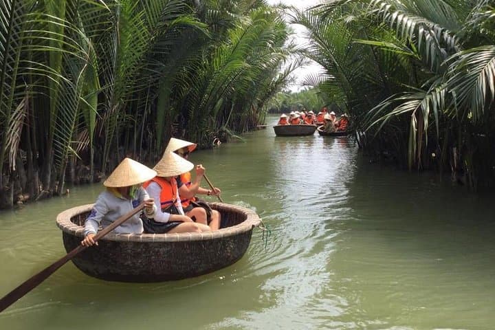 Hoi An Countryside Cycling, Buffalo Ride & Bamboo Basket Boat Experience photo 6