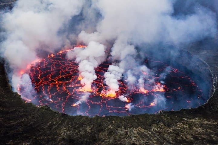 Face-to-Face with Virunga Gorillas & Overnight on Nyiragongo’s Crater Rim