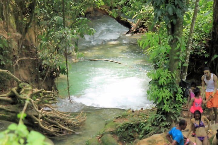Benta River Falls & Rick's Cafe Day Adventure from Trelawny — Swim Natural Jacuzzis and Watch Cliff Divers photo 4