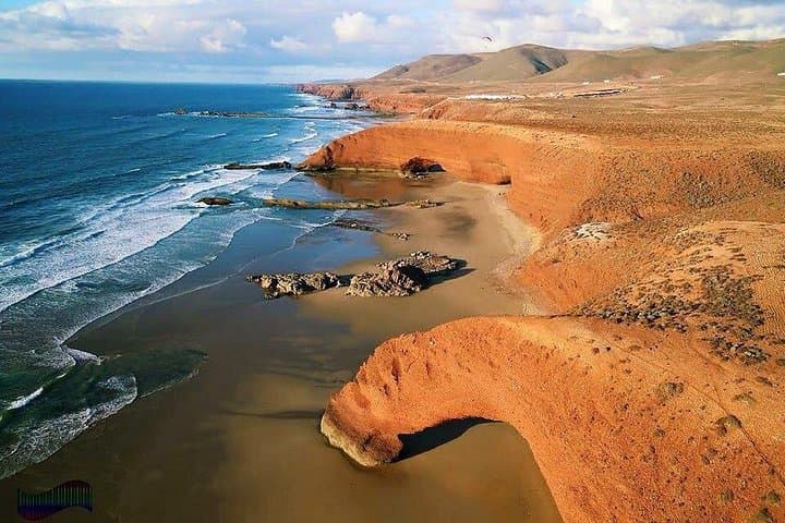 Legzira Day Trip from Agadir: Red-Arched Beach & Tiznit Silver Medina