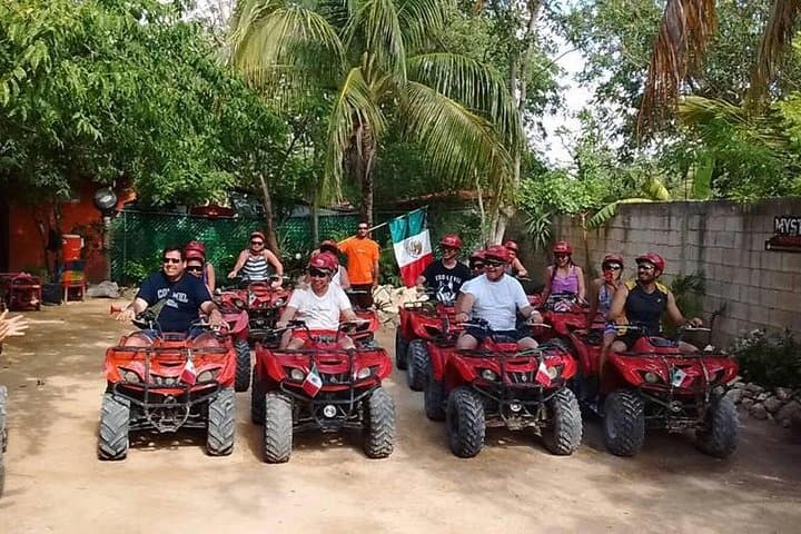 Riviera Maya ATV, Cenote Swim & Zipline Adventure — Half-Day Tour photo 1