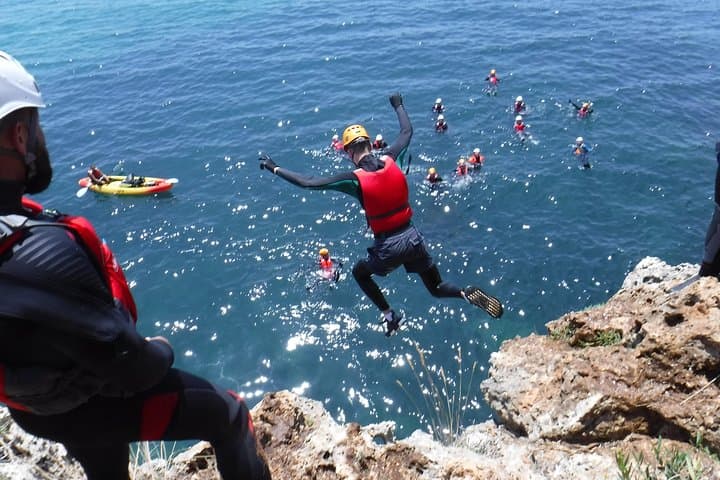 Coasteering at Portinho da Arrábida: Cliff Jumps, Sea Caves & Marine Reserve Adventure photo 2