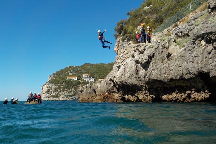 Coasteering at Portinho da Arrábida: Cliff Jumps, Sea Caves & Marine Reserve Adventure photo 4