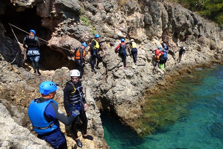 Coasteering at Portinho da Arrábida: Cliff Jumps, Sea Caves & Marine Reserve Adventure photo 5