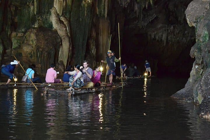 Pai & Lod Cave: 2-Day Pai Canyon, Waterfall & Bamboo-Rafting Adventure