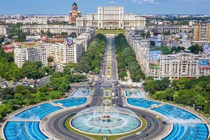 Electric Scooter Tour of Bucharest: Lipscani, Palace of Parliament & Revolution Square photo 5