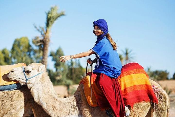 Sunset Camel Ride and Barbecue Tour in Agadir's Dunes