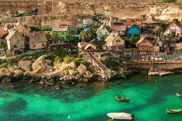 Malta in Five Hours: Private Minivan Tour to Popeye Village, Mdina & Valletta photo 1