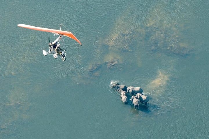 Private Microlight Flight over Victoria Falls — Livingstone Aerial Tour
