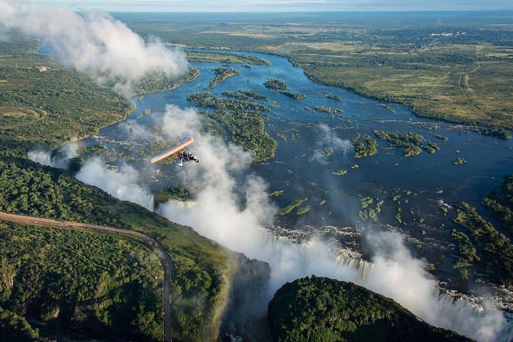 Private Microlight Flight over Victoria Falls — Livingstone Aerial Tour photo 4