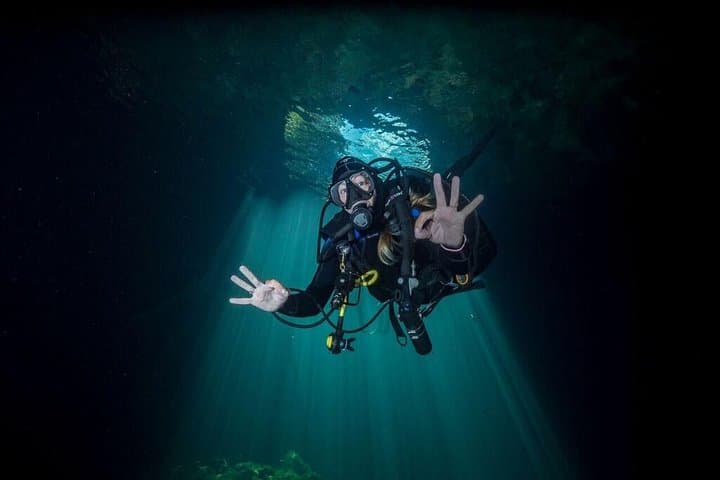 Cenotes 2-Tank Dive from Playa del Carmen — Dos Ojos & Chac-Mool Cavern Experience photo 4