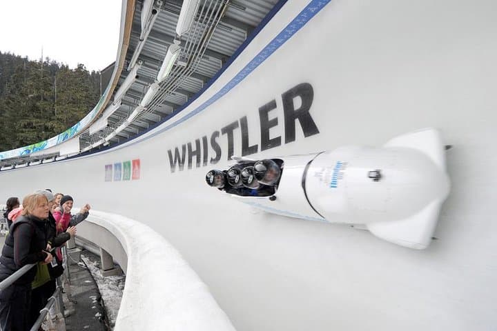 Passenger Bobsleigh Whistler: Ride the Olympic Sliding Track