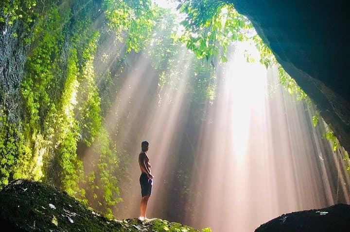 Beji Guwang Hidden Canyon & Tukad Cepung Waterfalls — Bali Canyon Trek and Waterfall Day Trip
