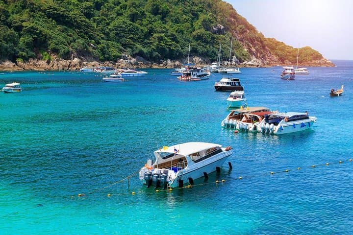 Phuket Coral & Racha Island Catamaran Snorkel Trip with Lunch