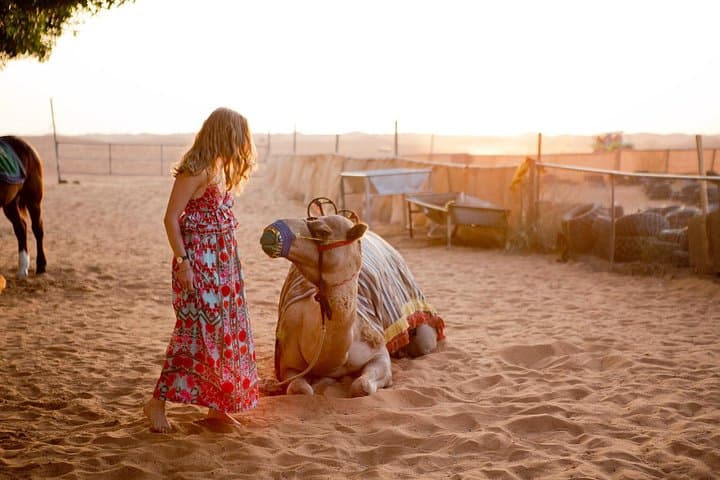 Dubai Evening Desert Safari: Dune Bashing, Camel Rides & Sunset BBQ photo 2
