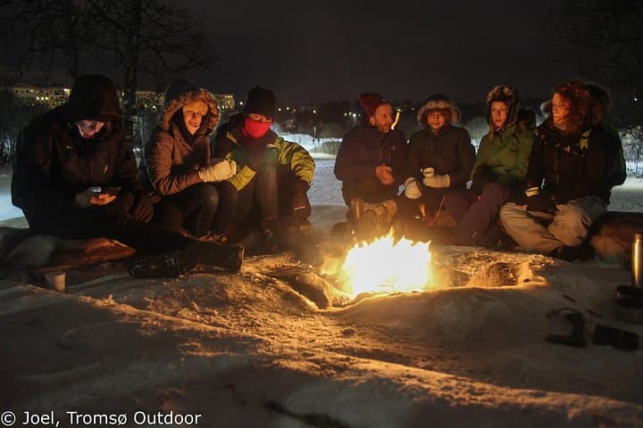 Tromsø Night Snowshoe & Campfire: Tobogganing Under Arctic Skies photo 5