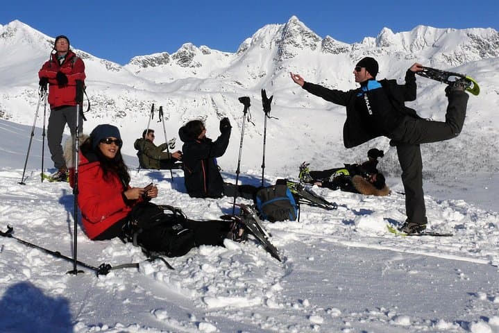 Kvaløya Snowshoe Hike from Tromsø — 400m Summit & Fjord Views photo 5
