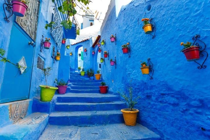 Explore Tangier & Fes in 3 Days: Chefchaouen, Medina Tours, Panoramic Views