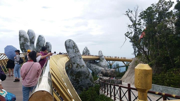 Golden Bridge at Ba Na Hills: Full-Day Group Tour from Hoi An photo 2