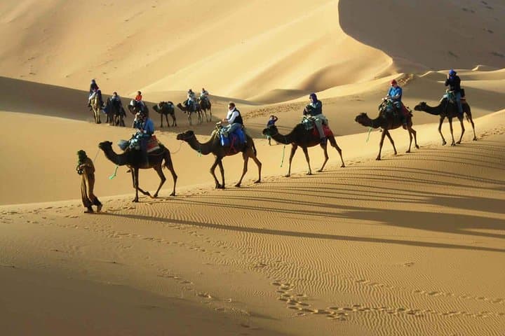 3-Day Merzouga Desert Tour from Marrakech — Camel Treks, Sunrise & Berber Camp