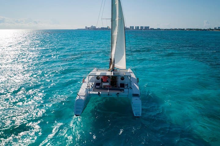 Private Catamaran Cancun to Isla Mujeres — Snorkel, Sail & Playa Norte (Half or Full Day) photo 4