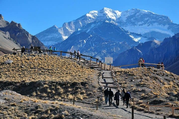 Aconcagua Day Trip from Mendoza: Horcones Lagoon Viewpoint & Puente del Inca