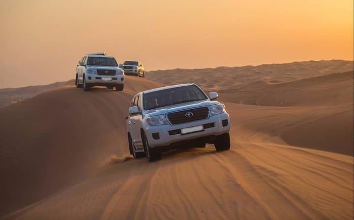 Lahbab Sunrise Desert Safari: Dune Bashing & Sand-Boarding near Dubai photo 1