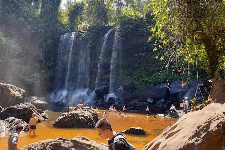 Angkor & Phnom Kulen Waterfall: Two-Day Temple and Waterfall Adventure from Siem Reap photo 3