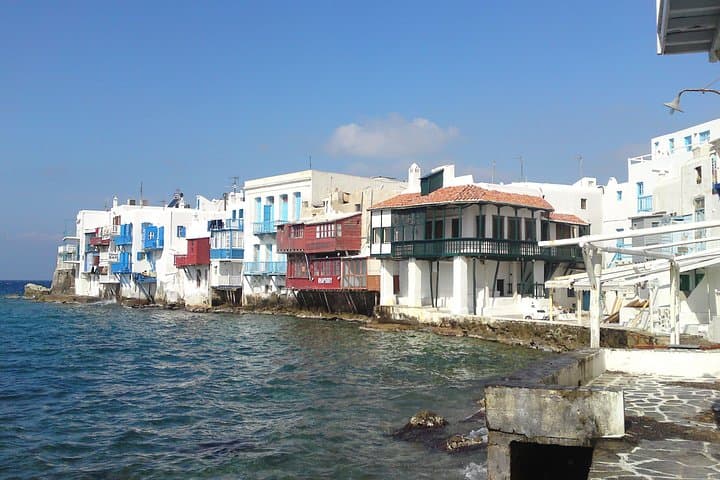 Cosmopolitan Mykonos Walking Tour — Windmills, Little Venice & Island Sights photo 1
