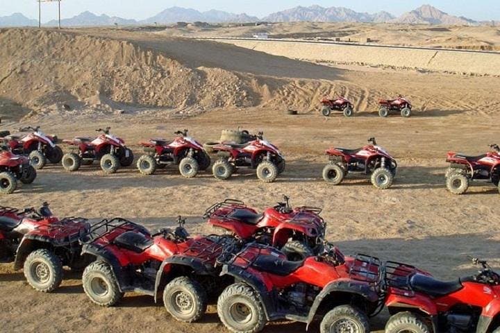 Sunrise and Sunset Quad Biking in the Egyptian Desert - Sharm el-Sheikh Adventure photo 3