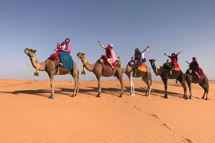 Fes to Merzouga 2-Day Desert Tour: Camel Trek, Nomad Camp & Ziz Valley