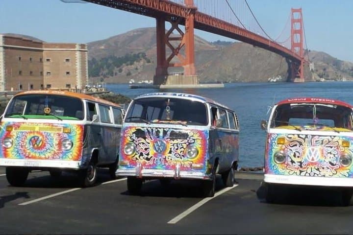 San Francisco Private Love Tour aboard a 1970s VW Hippie Bus photo 6