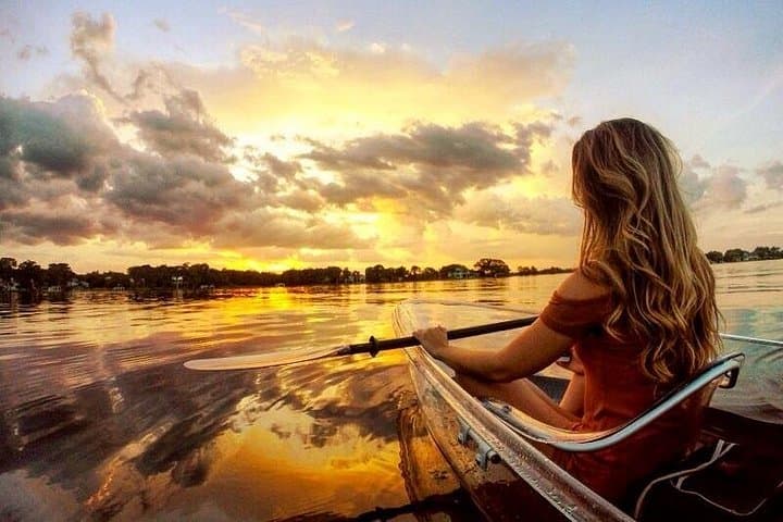 Clear Kayak Sunset Tour on the Winter Park Chain of Lakes photo 1