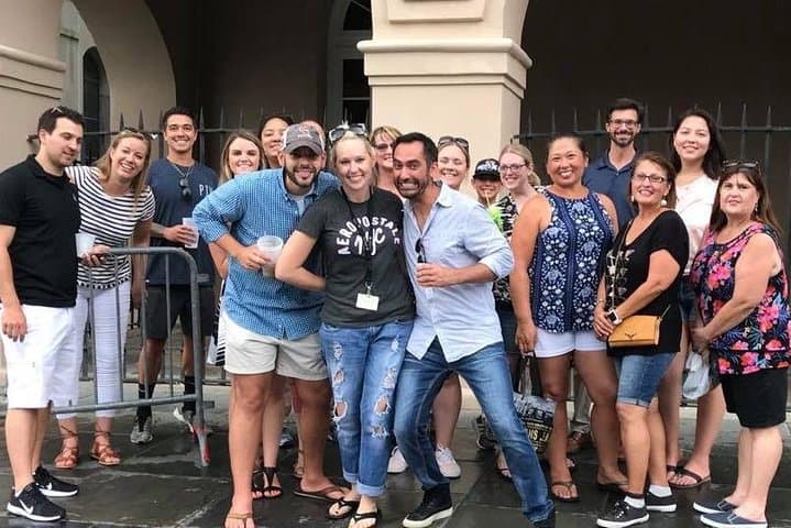 French Quarter Drunken Ghost & Vampire Walking Tour with Bourbon Street Bar Stops