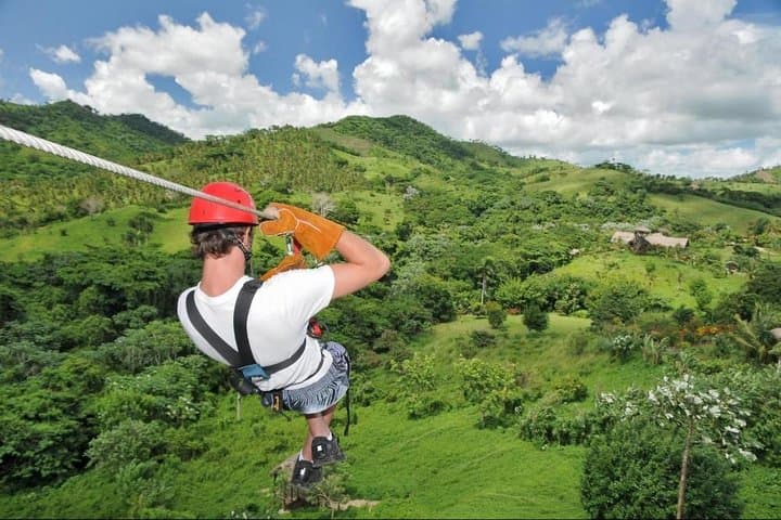 Zip Line Adventure in Punta Cana: Anamuya Mountain Jungle Canopy