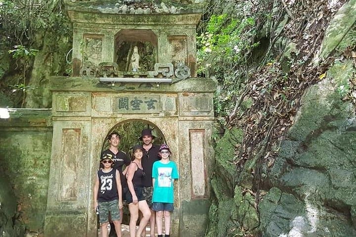 Marble Mountain & Hoi An Village Experience — Basket Boats, Buffalo Rides & Lantern Making photo 6