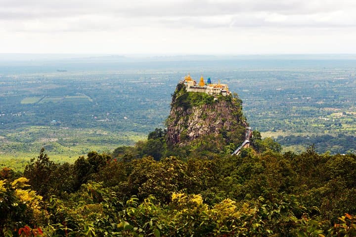 Mt Popa Day Hike from Bagan: Climb 777 Steps to the Nat Shrine